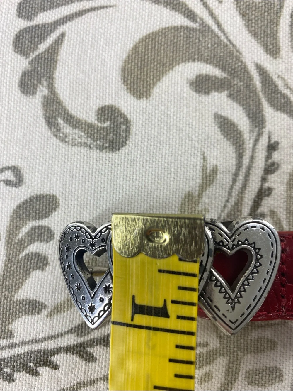 Vintage Brighton Belt Heart buckle western